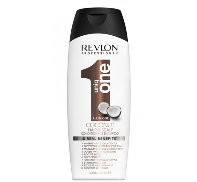 Revlon Professional Uniq One All In One Coconut Conditioning Shampoo кондиционирующий шампунь для волос